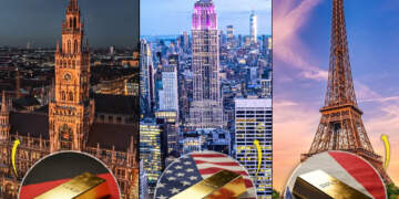 Kush e kontrollon vërtet arin e botës? Shtetet me rezervat më të mëdha të arit