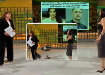 E papritur! Xheneta futet ‘live’ në emision, përballet me avokaten e Drilonit