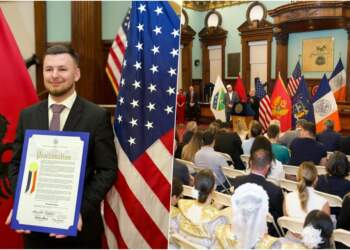 Dzemal Lanica shpallet “Qytetar Nderi” i Nju Jorkut, shqiptari më i ri me këtë titull prestigjoz