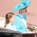 Pas betejës me kancerin, Kate Middleton shfaqet me fëmijët në shfaqjen “Trooping the Colour”