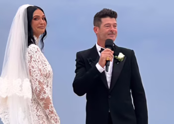 Robin Thicke martohet me April Love Geary në një ceremoni plot yje