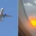 Panik në ajër! Merr flakë avioni, detyrohet të bëjë ulje emergjente