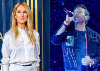 Céline Dion “rrëmben skenën” në koncertin e Coldplay, një mbrëmje magjike në Las Vegas!