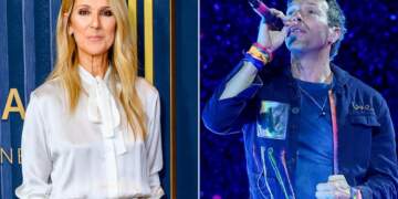 Céline Dion “rrëmben skenën” në koncertin e Coldplay, një mbrëmje magjike në Las Vegas!