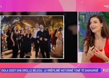 Diola Dosti kujton takimin me fëmijët e Erolldit: Më kapi dorën si fëmijë
