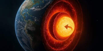 Bërthama e Tokës ka ndaluar dhe po rrotullohet në drejtim të kundërt!