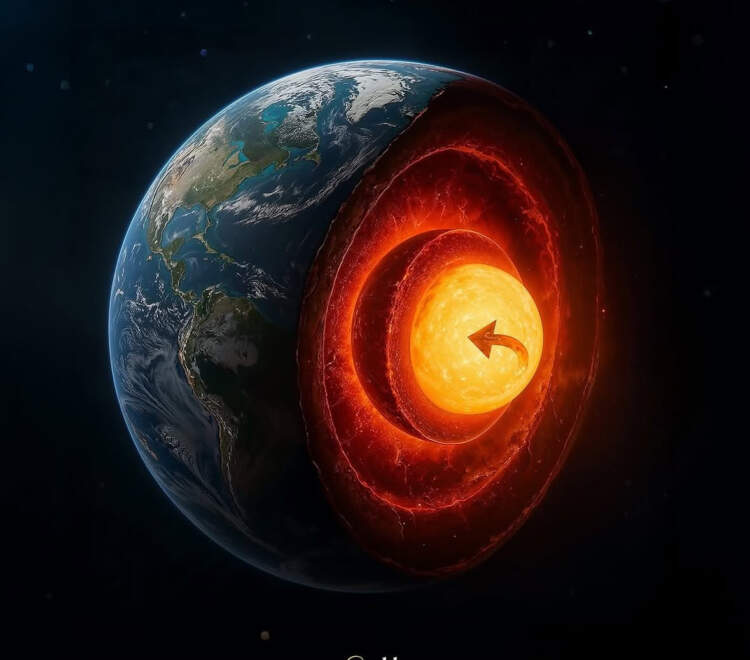 Bërthama e Tokës ka ndaluar dhe po rrotullohet në drejtim të kundërt!