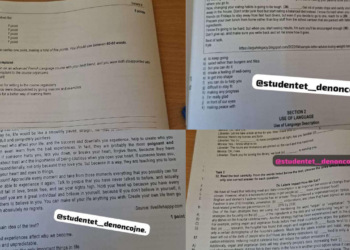 Teza e anglishtes “rrjedh” sërish online! Maturantët përballen me një deja vu në provimin e sotëm