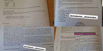 Teza e anglishtes “rrjedh” sërish online! Maturantët përballen me një deja vu në provimin e sotëm