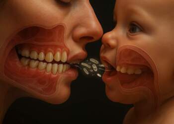 NJË PUTHJE MJAFTON! Bakteret e karieve kalojnë nga goja në gojë