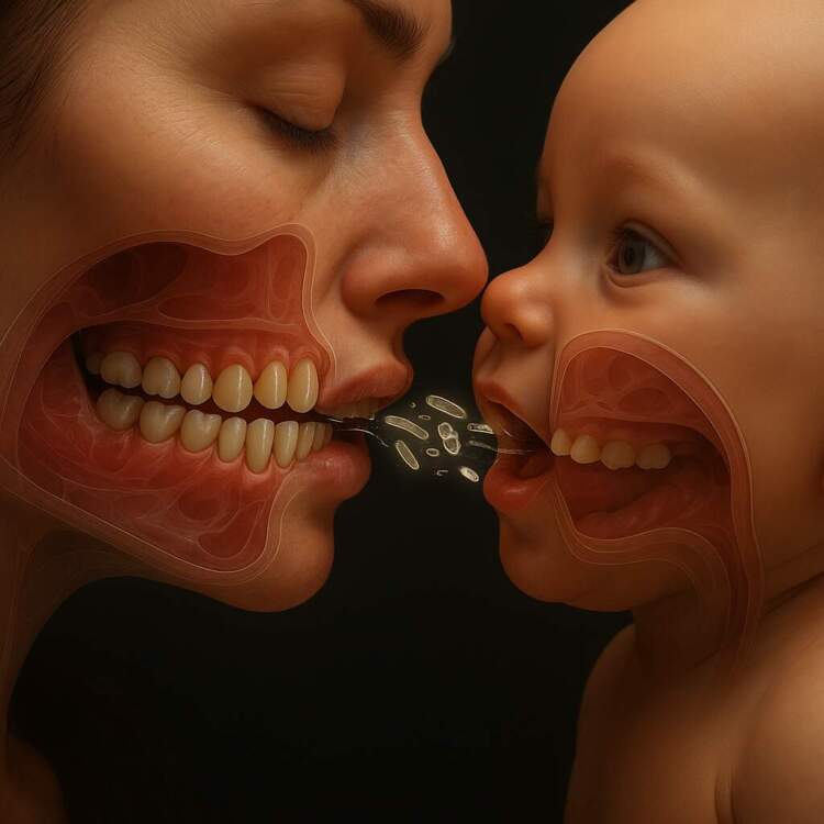 NJË PUTHJE MJAFTON! Bakteret e karieve kalojnë nga goja në gojë