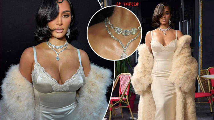 Kim Kardashian mbante mbi 250 karat diamante në veshjen e saj ‘Balenciaga’ gjatë Javës së Modës në Paris