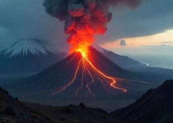 Gjiganti i zjarrit zgjohet në Rusi: Vullkani Klyuchevskoy shpërthen fuqishëm pas tërmetit 8.8 ballë