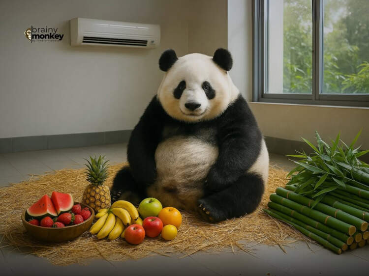 Çfarë bën një panda për pak më shumë luks?