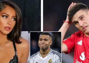 Zyrtare: Futbollisti i United, Manuel Ugarte në lidhje me ish-partneren e Mbappé