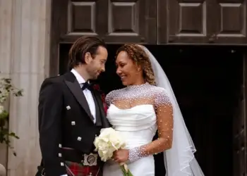 Foto nga dasma e Mel B dhe e vetmja Spice Girls që mori pjesë në ceremoni