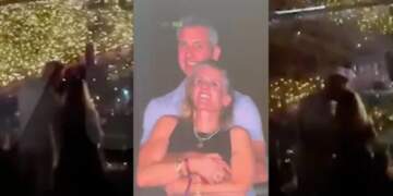 Puthje pa fund në publik/ Dalin pamje të reja të CEO-s së “Astronomer” me kolegen e tij