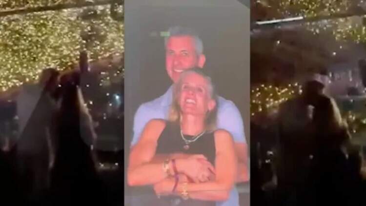 Puthje pa fund në publik/ Dalin pamje të reja të CEO-s së “Astronomer” me kolegen e tij