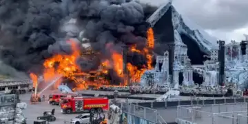 Video/ Skena kryesore e Tomorrowland në Belgjikë përfshihet nga flakët