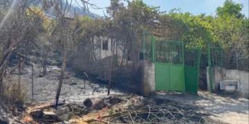 Bilanci i zjarreve në Delvinë: digjen banesa dhe kisha