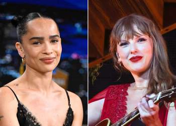 Zoe Kravitz tregon “aventurën” te shtëpia e Taylor Swift gjatë zjarreve në Kaliforni