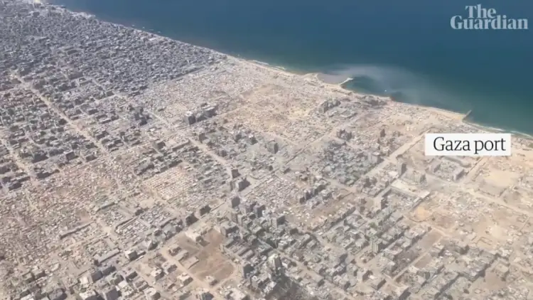 Gaza është shndërruar në një “varrezë” të madhe/ Si duket enklava palestineze nga lart, shikoni videon