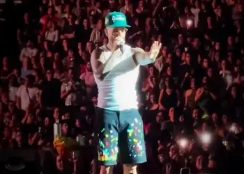 Gruaja kishte me vete fëmijë pa mbrojtëse veshësh, Maluma ndërpret koncertin për të