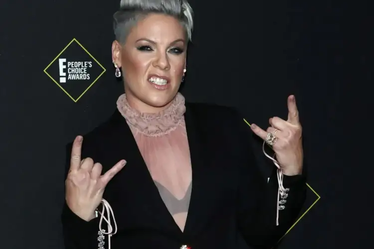 Pink i shqetëson fansat, shfaqet me një injeksion intravenoz