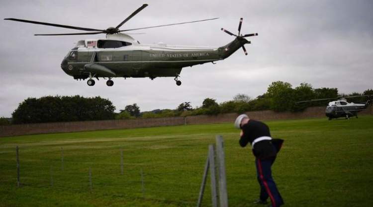 Helikopteri pëson defekt, Trump dhe Melania udhëtojnë me një tjetër