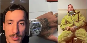 “Femrat hyjnë çdo ditë në aeroport me çanta Louis Vuitton“/ Getinjo reagon për debatin mbi orën “Richard Mille” të Mozzik