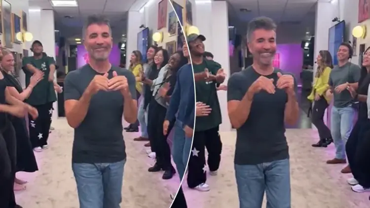 Simon Cowell “pushton” rrjetin me lëvizjet e çuditshme në emisionin e Jennifer Hudson
