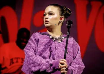 Incident në skenë, këngëtarja e njohur përfundon në tokë gjatë performancës