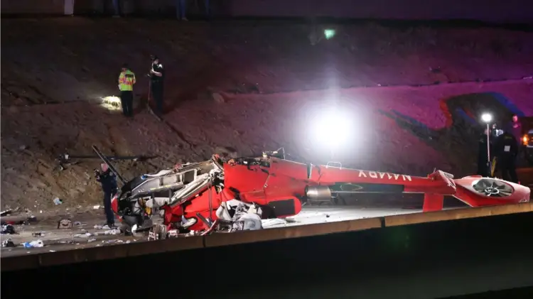 Tronditëse në SHBA, rrëzohet helikopteri mjekësor në Kaliforni, tre anëtarë të ekuipazhit në gjendje kritike