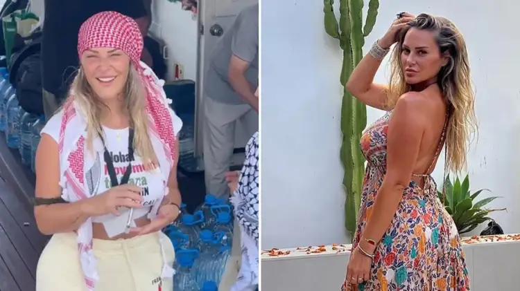 Kush është “Barbie e Gazës”, influencuesja spanjolle dhe nëna e 4 fëmijëve që udhëton me flotën