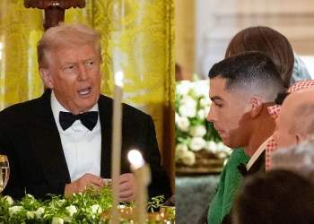 Vizita e Ronaldos në Shtëpinë e Bardhë, Trump: Barron më respekton më shumë pasi takoi futbollistin