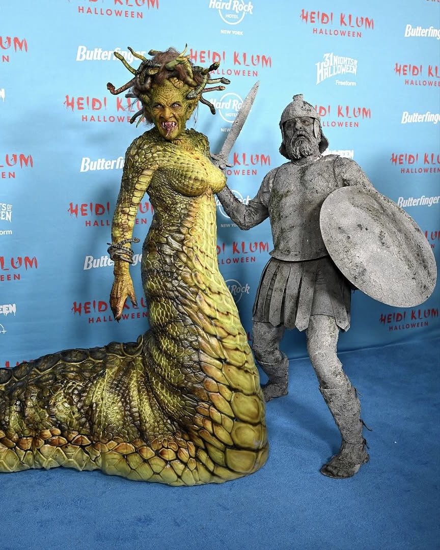 Mbretëresha e Halloween-it: Heidi Klum mahnit me kostumin e saj mitologjik Mbretëresha e Halloween-it: Heidi Klum mahnit me kostumin e saj mitologjik