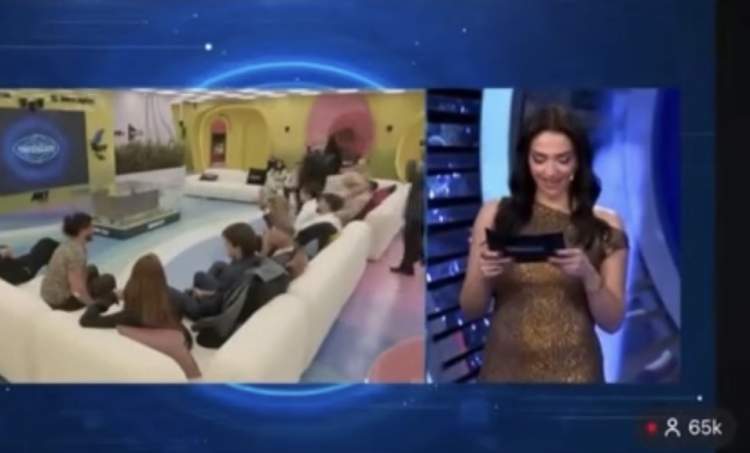 Gafa epike e Jonida Vokshit gjatë prezantimit të BBVK, lexon fjalët e skaletës që supozohet të ishin udhëzime vetëm për të