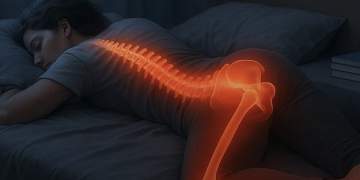 Nëse flini në këtë pozicion, është gjëja më e keqe që po i bëni shpinës suaj!