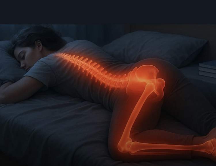 Nëse flini në këtë pozicion, është gjëja më e keqe që po i bëni shpinës suaj!