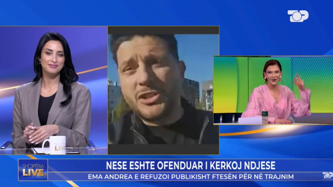 Ermal Mamaqi sqaron përplasjen me Ema Andrean: Nëse është ndjerë e ofenduar i kërkoj ndjesë!