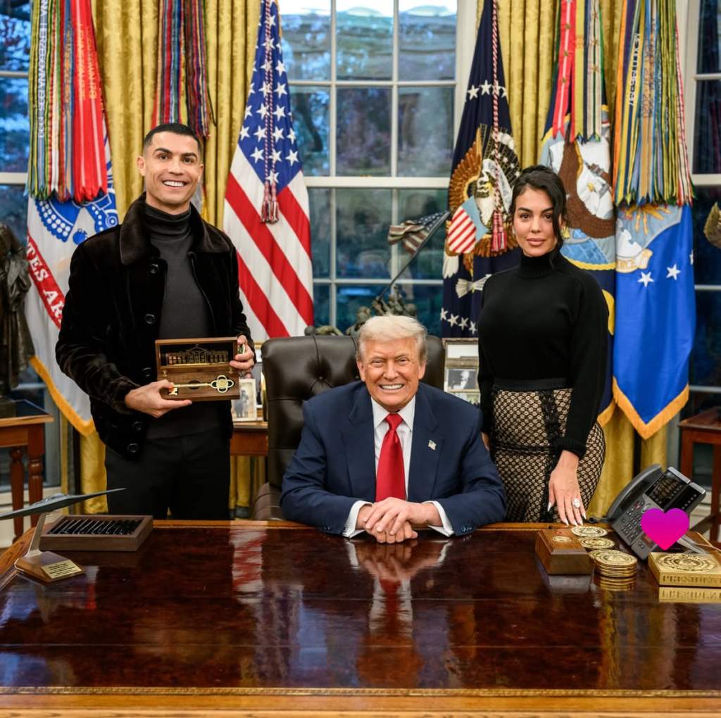 Ronaldo reagon pas takimit me Trumpin, falenderon për mikpritjen