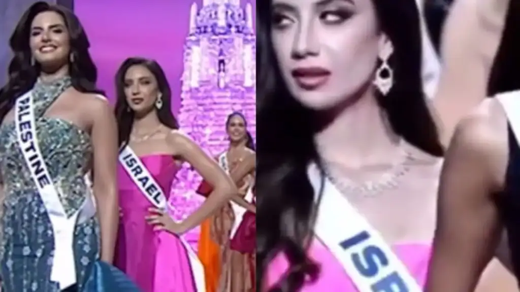 ‘Video është e rreme’/ Miss Izraeli merr kërcënime me vdekje sepse shikoi me egërsi Miss Palestinën