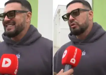 “Unë votoj edhe në Amerikë”/ Robert Berisha flet pas votimit në Prishtinë