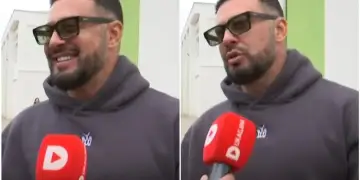 “Unë votoj edhe në Amerikë”/ Robert Berisha flet pas votimit në Prishtinë