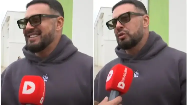 “Unë votoj edhe në Amerikë”/ Robert Berisha flet pas votimit në Prishtinë