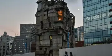 “Sagrada Familia e Tokios”/ Ndërtesa që ishte në ndërtim e sipër për 20 vjet, zhvendoset mbi shina