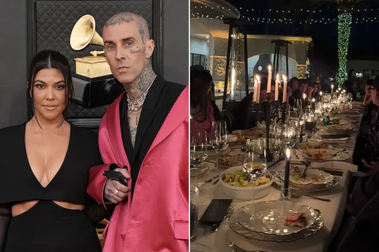 Kourtney Kardashian surprizon bashkëshortin Travis Barker për 50-vjetorin e lindjes