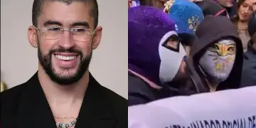S’donte të vihej re! Bad Bunny surprizon në mundje me maskën e Misticos