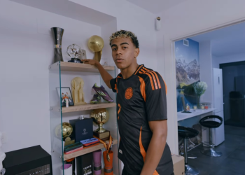 Lamine Yamal bëhet YouTuber! Turi i apartamentit të tij me fanellën e Luis Diaz dhe basti për 10 milionë abonentë