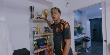 Lamine Yamal bëhet YouTuber! Turi i apartamentit të tij me fanellën e Luis Diaz dhe basti për 10 milionë abonentë